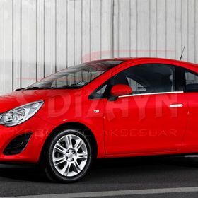 Opel Corsa D 2 Kapı 2007 2014 Krom Kapı Kolu