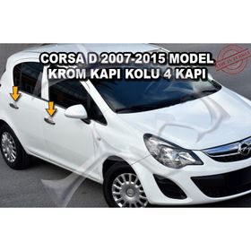 Opel Corsa D 2007 2015 4 Kapı Krom Kapı Kolu