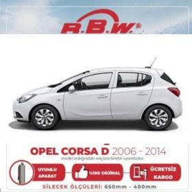 Opel Corsa D RBW 2006-2014 Muz Silecek Takımı
