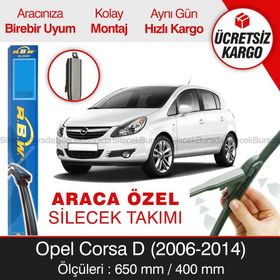 Opel Corsa D RBW 2006-2014 Muz Silecek Takımı