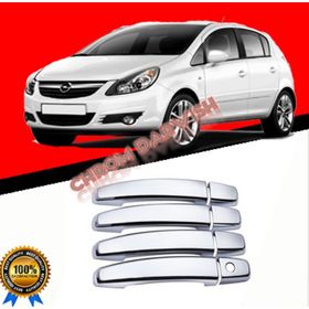 Opel Corsa D Seti 2007 Üzeri Paslanmaz Çelik 4 Kapı Krom Kapı Kolu