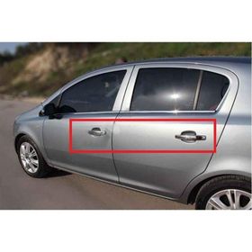 Opel Corsa D Seti 2007 Üzeri Paslanmaz Çelik 4 Kapı Krom Kapı Kolu