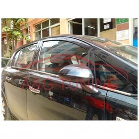 Opel Corsa D Tk 2007 Üzeri Paslanmaz Çelik 6 Parça Krom Cam Çıtası