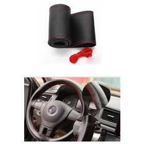 Opel Corsa Dikmeli Siyah Dikişli Direksiyon Kılıfı