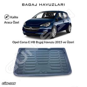 Opel Corsa E 2015 Bagaj Havuzu