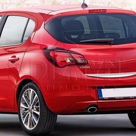 Opel Corsa E 2015 Üzeri 6828030 Krom Bagaj Alt Çıtası