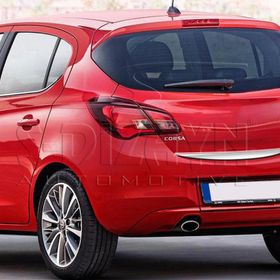 Opel Corsa E 2015 Üzeri 6828030 Krom Bagaj Alt Çıtası