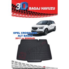 Opel Crossland 3D Bagaj Havuzu