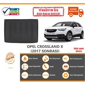 Opel Crossland X Üst Raf 2017 Sonrası Halı Bagaj Havuzu