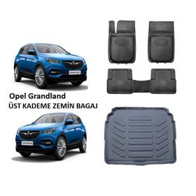 Opel Grandland 2017 Model 3D Havuzlu Paspas
