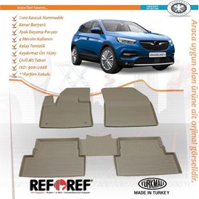 Opel Grandland 4D Havuzlu Paspas