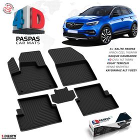 Opel Grandland 4D Havuzlu Paspas