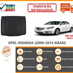 Opel Insignia 2009 2014 Halı Bagaj Havuzu