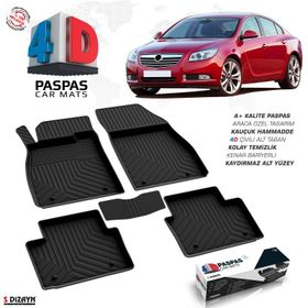 Opel Insignia 2014-2015-2016- 2017 4D Havuzlu Oto Paspas