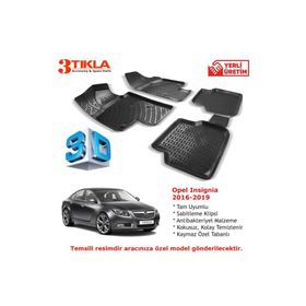 Opel Insignia 2016-2019 Seti 3D Havuzlu Paspas