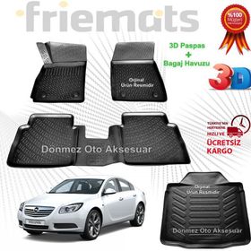 Opel Insignia 3D Havuzlu Paspas