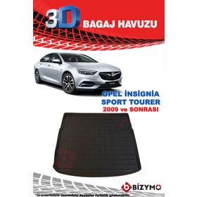 Opel Insignia Sport Tourer 2009 Sonrası 3d Bagaj Havuzu