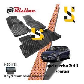 Opel Meriva B 2010 Sonrası 3D Havuzlu Paspas