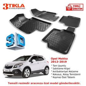 Opel Mokka 2012-2019 Seti 3D Havuzlu Paspas