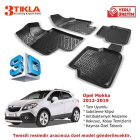 Opel Mokka 2012-2019 Seti 3D Havuzlu Paspas