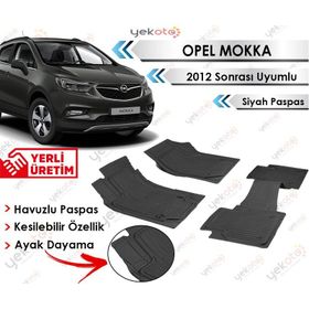 Opel Mokka 2012 Sonrası Siyah Havuzlu Paspas