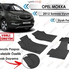 Opel Mokka 2012 Sonrası Siyah Havuzlu Paspas