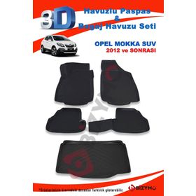Opel Mokka 2012 ve Sonrası Paspas ve Bagaj Havuzu