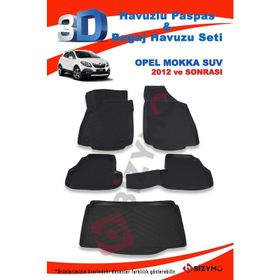 Opel Mokka 2012 ve Sonrası Paspas ve Bagaj Havuzu