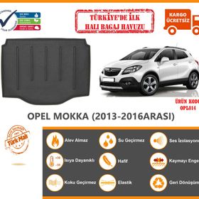 Opel Mokka 2013-2016 Halı Bagaj Havuzu