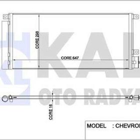 Opel Mokka Klima Radyatörü