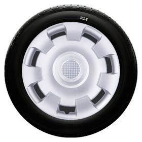 Opel SKS-SJS 206 14 İnç 4 Adet Kırılmaz Jant Kapağı