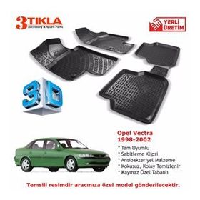 Opel Vectra 1998-2002 Seti 3D Havuzlu Paspas