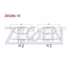 Opel Vectra B 1996/1999 1.6/1.8/2.0/2.2/2.5cc 288x25x7042 Havalı Ön Fren Diski