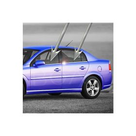 Opel Vectra C 2002-2008 4 Parça Paslanmaz Çelik Cam Çıtası