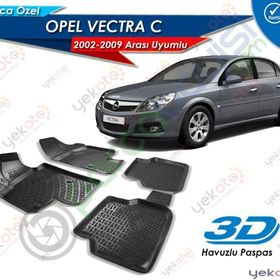 Opel Vectra C 2002-2009 Opel 3D Havuzlu Paspas