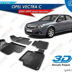 Opel Vectra C 2002-2009 Opel 3D Havuzlu Paspas