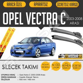 Opel Vectra C 2003-2008 Muz Silecek Takımı