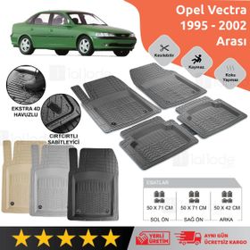 Opel Vectra Uyumlu 3D Havuzlu Paspas Takımı