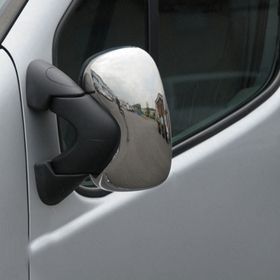 Opel Vivaro 2001-2010 2 Parça Abs Krom Ayna Kapağı