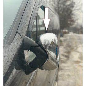 Opel Vivaro 2001-2014 Krom 2 Parça Ayna Kapağı