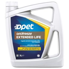 Opet Extended Life Kırmızı 3 lt Antifiriz