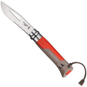 Opinel Inox No 08 Alpine Bisiklet Desenli Paslanmaz Çelik Çakı