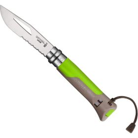 Opinel Inox No:08 Outdoor Yeşil Paslanmaz Çelik Çakı