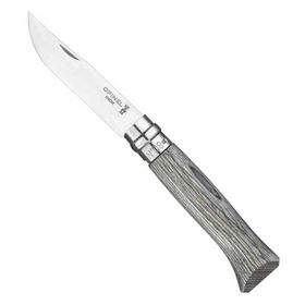 Opinel No:8 Lamine Birch Özel Seri Gri Paslanmaz Çelik Çakı