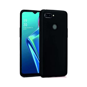 Oppo A12s Siyah Uyumlu Silikon Kılıf