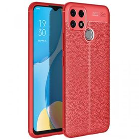 Oppo A15 Kırmızı Kılıf Zırhlı Standlı Mıknatıslı Tank Kapak