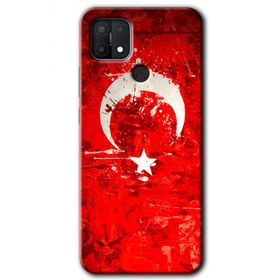 Oppo A15S Albayrak 2 Baskılı Uyumlu Silikon Kılıf