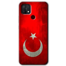 Oppo A15S Albayrak Baskılı Uyumlu Silikon Kılıf