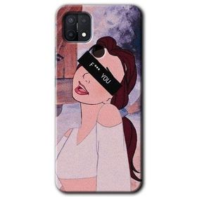 Oppo A15S Bad Girl Baskılı Uyumlu Silikon Kılıf