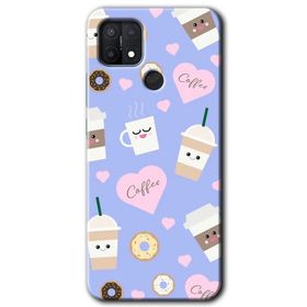 Oppo A15S Bezdum Da Baskılı Uyumlu Silikon Kılıf